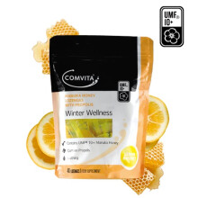 Comvita Manuka Honey Throat Lozenges With Lemon & Propolis, Pack of 40's | Soothing Effect | Relief Sore Throat or Throat irritation