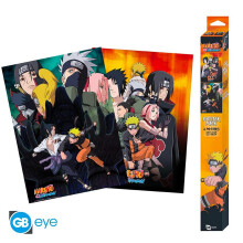 NARUTO SHIPPUDEN - 2x Chibi Posters - Ninjas (52x38) ABYDCO726
