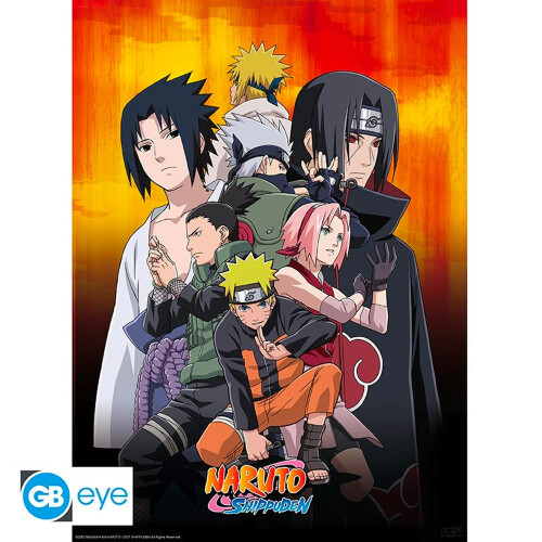 GB Eye NARUTO SHIPPUDEN - 2x Chibi Posters - Ninjas (52x38)  ABYDCO726 2