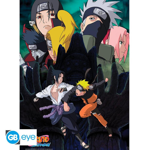 GB Eye NARUTO SHIPPUDEN - 2x Chibi Posters - Ninjas (52x38)  ABYDCO726 1
