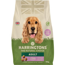 Harringtons Complete Dry Adult Dog Food Lamb & Rice 15kg - Made with All Natural Ingredients