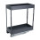 Living And Home (25cm W x 43cm D x 45cm H) 2-Tier Kitchen Cabinet Pull Out Aluminium Shelf 5