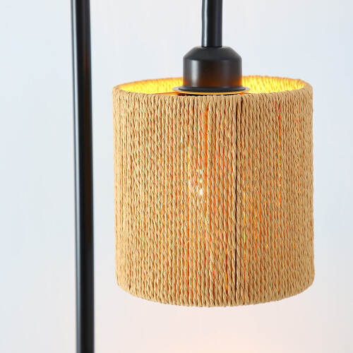 Living And Home Modern Floor Lamp with Cylindrical Shade 2