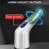 Electric Spin Scrubber With 8 Replaceable Cleaning Brush Head Cordless Scrubber Brush Bathroom Kitchen Spin Extendable Cordless Spin Brush 8