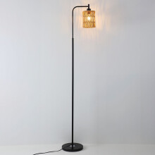 Modern Floor Lamp with Cylindrical Shade