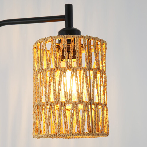 Living And Home Modern Floor Lamp with Cylindrical Shade 2