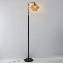 Modern Floor Lamp with Irregular Shade