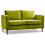 Boxfit Grass Fabric 2 Seater Sofa 1