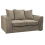 Byron Caramel  Fabric 2 Seater Sofa 1