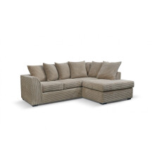 Byron Caramel  Fabric RHC Corner Sofa