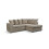 Byron Caramel  Fabric RHC Corner Sofa 1