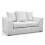 Byron Shark  Fabric 2 Seater Sofa 1