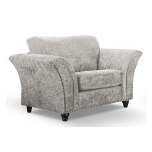 Canterbury Truffle Fabric Armchair