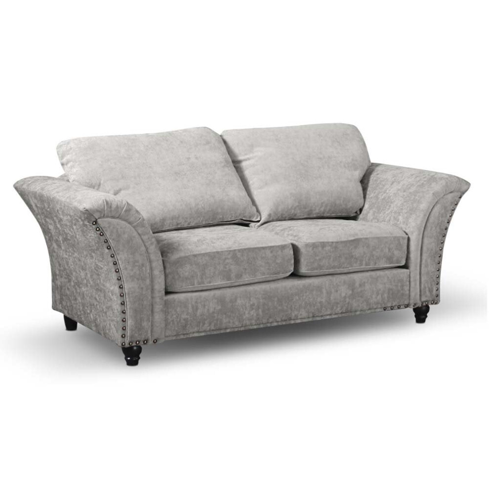 Canterbury Truffle Fabric 2 Seater Sofa