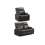 Cinema Grey Leather Electric 2+1 Recliner Sofa Set  With Two Cup Holders 1