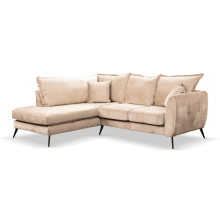 Gabriel Mink Velvet Corner Sofa LHC