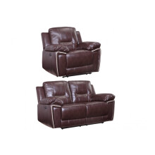 Henry Black Leather Electric Recliner 3+1+1 Seater Sofa Set