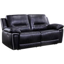 Henry Brown Leather Electric Recliner Armchair