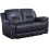 Henry Grey Leather Electric Recliner 3 Seater Sofa 1