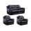 Nancy Grey Fabric 2+2 Seater Sofa Set 1