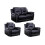 Nancy Grey Fabric 3 Seater Sofa 1