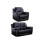 Nancy Grey Fabric 3+2 Seater Sofa Set 1
