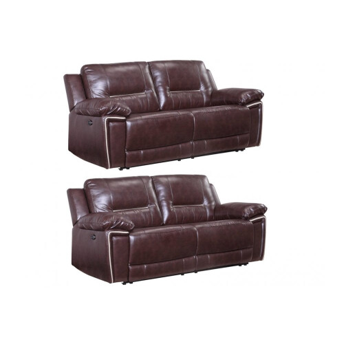 Oakland Tan Suede 2 Seater Sofa