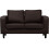 Olympia Grey Fabric Velvet 3 Seater Sofa 1
