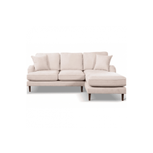 Rupert Beige Fabric Right Hand Corner Sofa