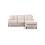 Rupert Beige Fabric Right Hand Corner Sofa 1