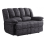 Torino Grey Fabric 2 Seater Recliner Sofa 1