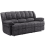 Torino Grey Fabric 3 Seater Recliner Sofa 1