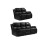 Valencia Black Leather Recliner 3+2 Seater Sofa Set 1