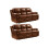 Valencia Tan Leather Recliner 3+3 Seater Sofa Set 1