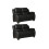Valerie Black Leather 2+2 Seater Sofa Set 1