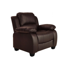 Valerie Brown Leather Armchair