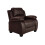 Valerie Brown Leather Armchair 1