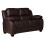 Valerie Brown Leather 2 Seater Sofa 1