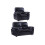 Verona Black Leather 2+1 Seater Sofa Set 1