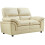Verona Cream Leather 2 Seater Sofa 1