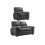 Verona Grey Leather 2+1 Seater Sofa Set 1