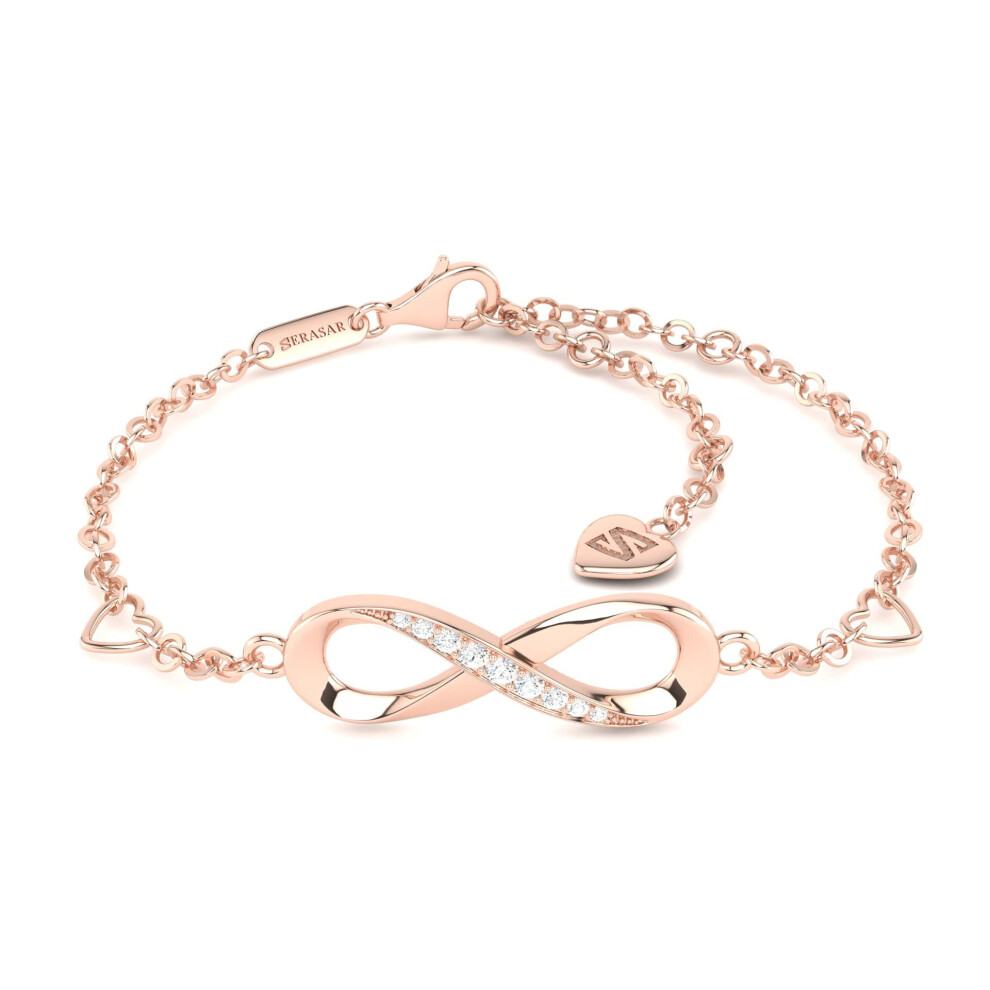 (RoseGold) SERASAR|Sterling Silver Bracelet "Infinity"