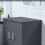 NES Home Nes Home 505mm Anthracite MDF Bathroom Worktop For Vanity Cabinet 4