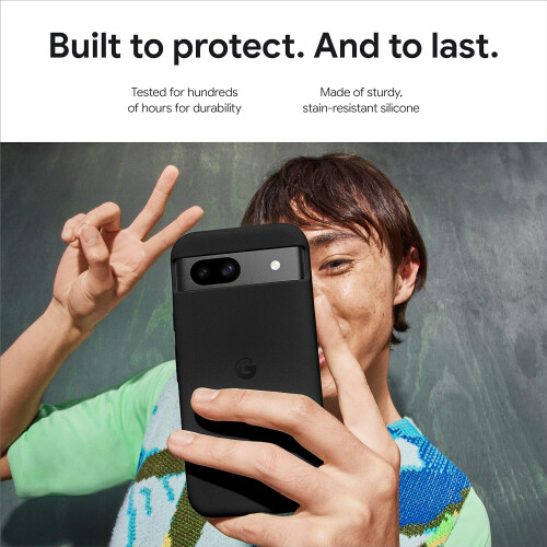 Schutzhülle für Google Pixel 8A Schwarz 1