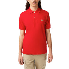 (Red 240, L) Lacoste L1212 Mens Polo Shirts Golf Sports Tee