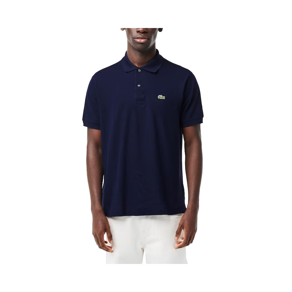 (Midnight Navy, XS) Lacoste L1212 Mens Polo Shirts Golf Sports Tee