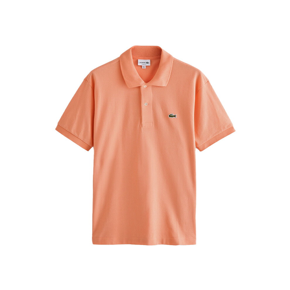 (Light Orange, M) Lacoste L1212 Mens Polo Shirts Golf SportsÂ Tee