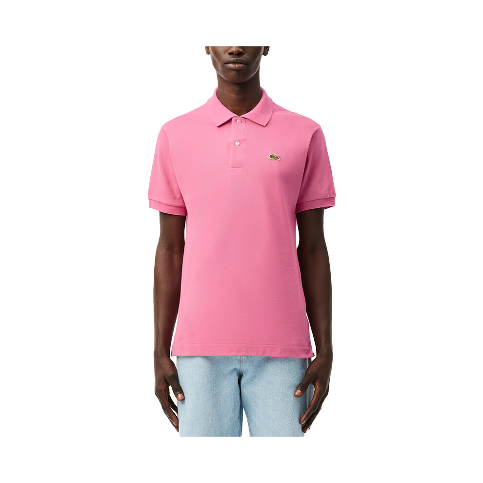 Lacoste (Reseda S) L1212 Mens Polo Shirts Golf Sports Tee Pink