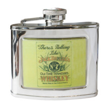 Jack Daniels 4oz Nostalgia Hip Flask