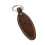 Jack Daniels Jack Daniels Western Leather Keyring 1